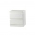 MSW 2-Drawer Dresser Nightstand North Pattern (White)